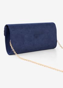 Pochette avec rabats - bleu - taille 13x24 cm - bonprix