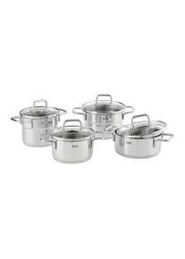 Silit , Edelstahlfarben , Metall , 21.5x23.8x37.4 cm , rostfrei,backofengeeignet , Kochen & Essen, T&ouml;pfe, Kochtopfsets