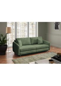 Livetastic , Beige , Textil , F&uuml;llung: Polyurethan (Pur), Silikon,Polyurethan (Pur), Silikon , 230x100x103 cm , Made in EU , Wohnzimmer, Sofas & Couches, Schlafsofas, Schlafsofas