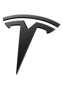 Spigen Tesla Front Emblem - black - Tesla Model YJuniper