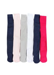 Strickstrumpfhose TUPTAM "Strumpfhose M&auml;dchen Strickstrumpfhosen Bunt Gemustert 6er Pack", M&auml;dchen, Gr. 62, blau (farbenmix 11), Obermaterial: 76% Baumwolle CO. 22% Polyamid PA. 2% Elasthan EL., Strumpfhosen Strickstrumpfhose