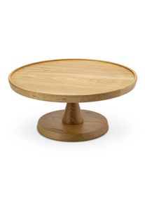 Pr&eacute;sentoir &agrave; g&acirc;teaux flexible en ch&ecirc;ne
