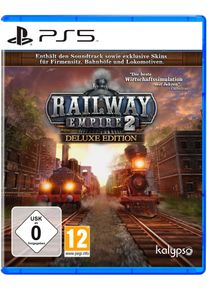 KALYPSO MEDIA Spielesoftware "Railway Empire 2 - Deluxe Edition", transparent (ohne farbbezeichnung), PlayStation 5, Spielesoftware, Spielesoftware