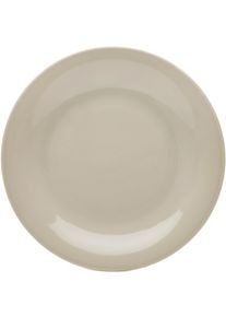 Speiseteller Van Well "Teller Set, Jive, flacher Teller 25 cm, 6 St&uuml;ck", beige, H:2,8cm &Oslash;:25cm, Porzellan, Speiseteller, Speiseteller, dezentes Spiraldekor, sp&uuml;lmaschinen-und mikrowellengeeignet