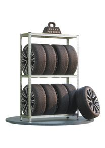 Monzana Reifenregal 180x120x40cm verzinkt 795kg