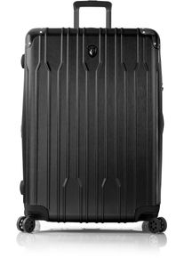 Hartschalen-Trolley Heys "Xtrak, in verschiedenen Farben und Gr&ouml;&szlig;en", Damen, Gr. B/H/T: 53cm x 76cm x 30cm 127 l, schwarz, Polycarbonat-Verbundwerkstoff, festlich, Koffer Hartschalen-Trolley, Heys Handgep&auml;ck-Koffer TSA Schloss Volumenerweiterung