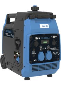 G&uuml;de Stromerzeuger G&Uuml;DE "Inverter &raquo;ISG 3200-2&laquo;", blau (blau, schwarz), B:60cm H:56,5cm T:31cm, Stromerzeuger, Stromerzeuger