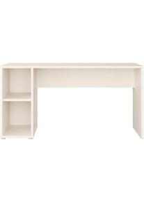 Schreibtisch FORTE "Alice Springs, Schreibtisch mit 2 offenen F&auml;chern, zeitlos", sand, sand, sand, B:150cm H:76,7cm T:60cm, Tische, Schreibtisch, B/H/T 150/76,7/60 cm offene F&auml;cher