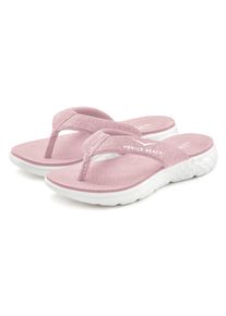 Badezehentrenner Venice Beach "Sandale, Badeschuh, Sommerschuhe, Badelatsche, Flip Flop, Badeschlappe", Damen, Gr. 41, rosa (ros&eacute;), Obermaterial: 100% Textilmaterial. Decksohle: 100% Synthetik. Futter: 100% Textilmaterial. Laufsohle: 100% Synthetik, unifarben, Schuhe Badezehentrenner, Zehentrenner mit wasserabweisender und leichter Sohle VEGAN