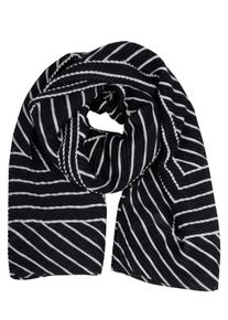 Modeschal Capelli New York, Damen, schwarz combo, Obermaterial: 100% Polyester, Modet&uuml;cher Modeschal