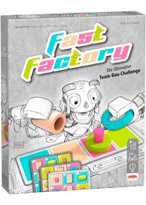 Spiel Haba "Fast Factory - DAS Logikspiel f&uuml;r die Familie", bunt, Spiele, Kinder, Holz, Papier, Pappe, Spiel