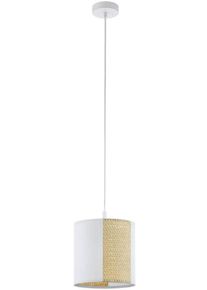 Eglo H&auml;ngeleuchte "ARNHEM", wei&szlig;, 1, &Oslash; 24cm H: 110cm, 1 Stk., Leuchten, &Oslash;24 x H110 cm / exkl. 1 x E27 (max. 40W) / Seegras und Kraftpapier, H&auml;ngeleuchte