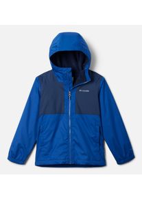 Winterjacke Columbia "Rainy Trails&trade; II Fleece Lined Jacket", Jungen, Gr. XL (164/170), blau (mountain blau), Obermaterial: 100% Polyester. Obermaterial 2: 72% Nylon, 28% Polyester, unifarben, Jacken Winterjacke, f&uuml;r Kinder