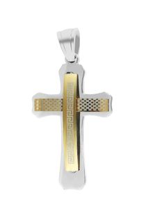 Adelia&acute;s Kreuzanh&auml;nger ADELIA&acute;S "Herren Anh&auml;nger &iquest; Kreuz Kreuzanh&auml;nger aus Edelstahl", silber, Schmuckanh&auml;nger, Herren, Edelstahl, Kreuzanh&auml;nger