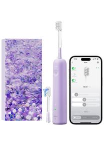 Laifen Wave Special electric toothbrush + 2 replacement heads Purple 1 pc