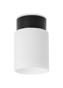 Loftslampe i porcel&aelig;nscylinder