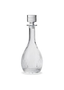 Karaffel til spiritus med ribber