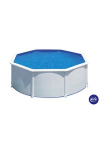 GRE , Wei&szlig; , Metall , 120 cm , Pools & Wasserspa&szlig;, Pools, Aufstellpools