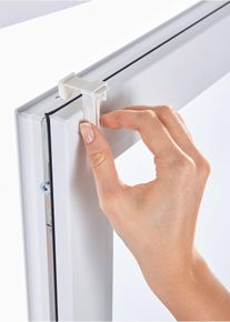 Tenda a rullo filtrante in fantasia, Bianco, Taglia 150x45 cm, bonprix