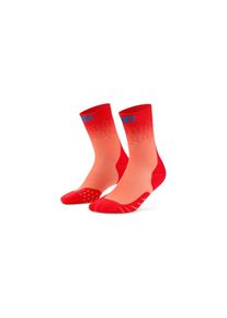 CEP Damen Run Edt. Fade Mid Cut Socks rot