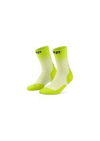 CEP Herren Run Edt. Fade Mid Cut Socks gr&uuml;n