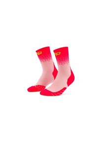 CEP Damen Run Edt. Fade Mid Cut Socks rosa