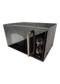 Gorenje MO4250CLB - microwave oven with grill - freestanding - black matte