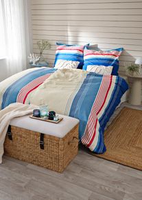 bonprix Lenjerie de pat din linou, bej, 1x 80/80 cm, 1x 135/200 cm