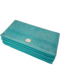 G&auml;stehandt&uuml;cher Dyckhoff "Nature", blau (ozean), B:30cm L:50cm, Frottier, Obermaterial: 100% Baumwolle, Handt&uuml;cher, G&auml;stehandt&uuml;cher