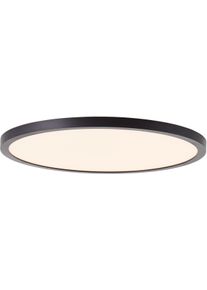 Brilliant LED Panel "Tuco", schwarz, 1, &Oslash; 30cm H: 2,1cm, 1 Stk., Leuchten, &Oslash; 29,5 cm, 3-Stufen dimmbar, 2700 Lumen, warmwei&szlig;, schwarz/wei&szlig;, LED Panel