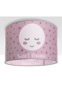 Paco Home Deckenleuchte "Aleyna 103", wei&szlig;, 1, &Oslash; 45,5cm H: 29,5cm, Leuchten, Kinderlampe Deckenlampe LED Kinderzimmer Lampe Mond-Motiv, E27, Deckenleuchte