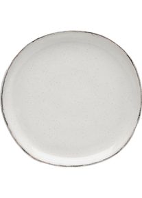 Dessertteller Van Well "Urban, Teller 20 cm, 6 St&uuml;ck", beige (creme), H:1,8cm &Oslash;:20cm, Steinzeug, Speiseteller, Dessertteller, Teller Set, sp&uuml;lmaschinen- und mikrowellengeeignet