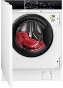 AEG Einbauwaschmaschine "LR8BI7480", Energieeffizienz: A, wei&szlig;, B:60cm H:82cm T:55cm, Waschmaschinen, PowerClean: Vollst&auml;ndige Fleckenentfernung in 59 Min. bei nur 30 C, Einbauwaschmaschine