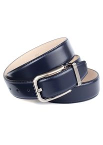 Lederg&uuml;rtel Anthoni Crown, Damen, Gr. 90, blau, Leder, unifarben, G&uuml;rtel Lederg&uuml;rtel, Eleganter Business-Lederg&uuml;rtel