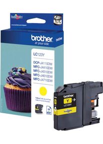 Brother Tintenpatrone "LC-123Y", gelb, Tintenpatronen, Tintenpatrone