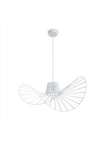 Paco Home Pendelleuchte "HUGO PD1", schwarz, 1, &Oslash; 70cm H: 27cm, Leuchten, mit kompatiblen Dimmer und Leuchtmittel, Pendelleuchte