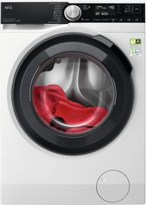 AEG Waschmaschine "LR9W80600 914501216", Energieeffizienz: A, wei&szlig;, B:59,7cm H:84,7cm T:66cm, Waschmaschinen, SoftWater: Sch&uuml;tzt Farbe und Form durch enth&auml;rtetes Wasser bei 30C, Waschmaschine