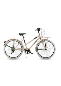Cityrad "Citybike Mooloco Lady 26 Zoll, beige", beige (wei&szlig;, neutral), VENICE - I LOVE ITALY, Fahrr&auml;der, Cityrad