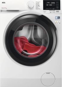 AEG Waschmaschine "LR6FA410FL", Energieeffizienz: A, wei&szlig;, B:59,7cm H:84,7cm T:66cm, Waschmaschinen, Hygiene-Programm mit Dampf: Entfernt zuverl&auml;ssig Viren und Bakterien, Waschmaschine