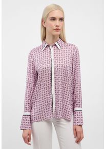 Hemdbluse Eterna "LOOSE FIT", Damen, Gr. 46, rosa, 100% Viskose, Blusen Hemdbluse