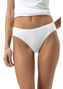 Minislip Mey "Modal Pure", Damen, Gr. M, wei&szlig;, Single Jersey, Obermaterial: 94% Modal, 6% Elasthan, k&ouml;rpernah, Unterhosen Minislip, superfeine Modalfaser, gl&auml;nzende Details, tiefer Sitz