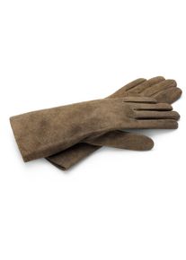 TR Handschuhe Damenhandschuh Ziegenvelours Braun 8
