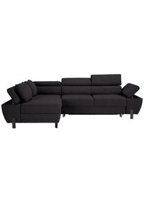 Ecksofa Molina Mini Schwarz
