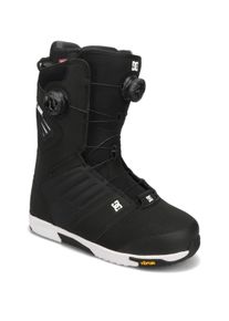Snowboardboots DC Shoes "Judge" Gr. 9,5, schwarz-wei&szlig; (schwarz, wei&szlig;), Schuhe, Herren, 9,5(42,5), Obermaterial:92.43% Synthetikmaterial, 7.57% Textil;, Snowboardboots