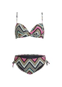 FIREFLY MARINA W RETRO BATIK Bikini Set Damen - Gr&ouml;&szlig;e 38 / B - oliv