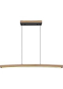 Globo LED-H&auml;ngeleuchte Doro Dunkelbraun max. 18 Watt