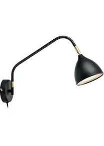 Marksl&ouml;jd Wandleuchte Valencia Schwarz max. 6 Watt Wandlampe
