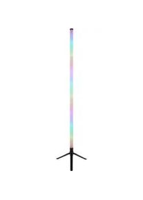 LED-Stehleuchte Farbi Opal/Schwarz max. 7 Watt