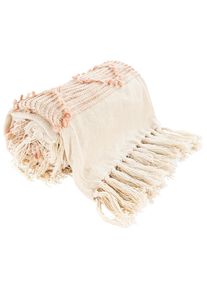 M&Ouml;BELIX M&ouml;belix , Naturfarben , Textil , 130x170 cm , Fransen , Heimtextilien, Wohntextilien, Decken