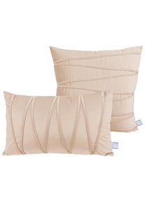 M&Ouml;BELIX M&ouml;belix , Champagner , Textil , F&uuml;llung: Polyester,Polyester , 30x45 cm , hochwertige Qualit&auml;t , Heimtextilien, Wohntextilien, Kissen, Zierkissen